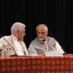 TMF Chairperson Bharat Bhushan with TN Ninan